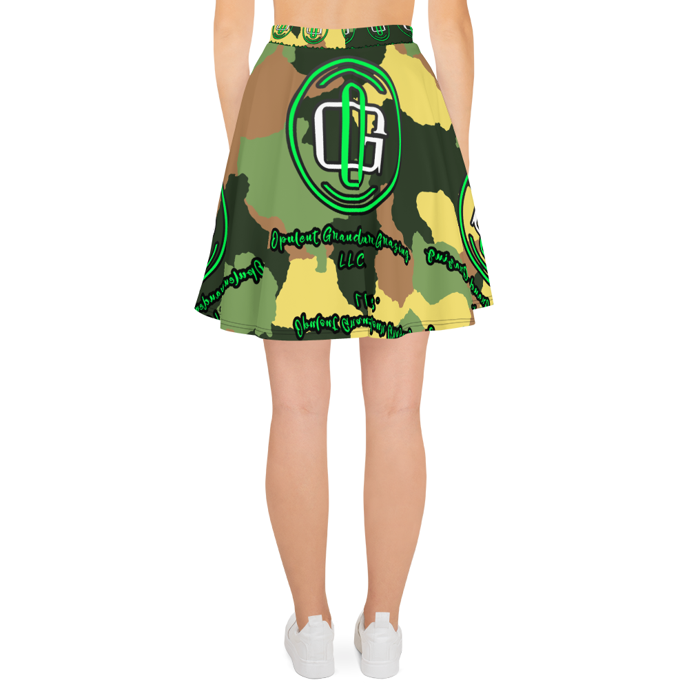 OGG Camo Skater Skirt