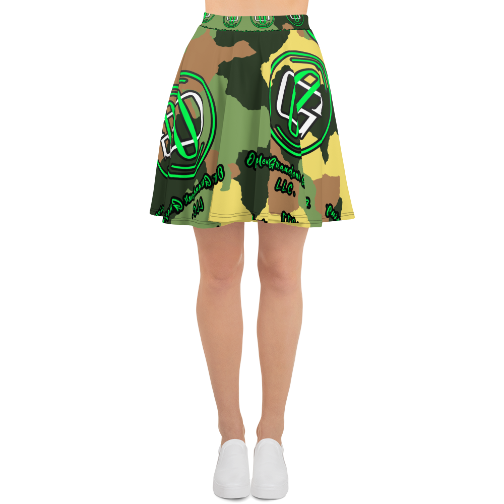 OGG Camo Skater Skirt