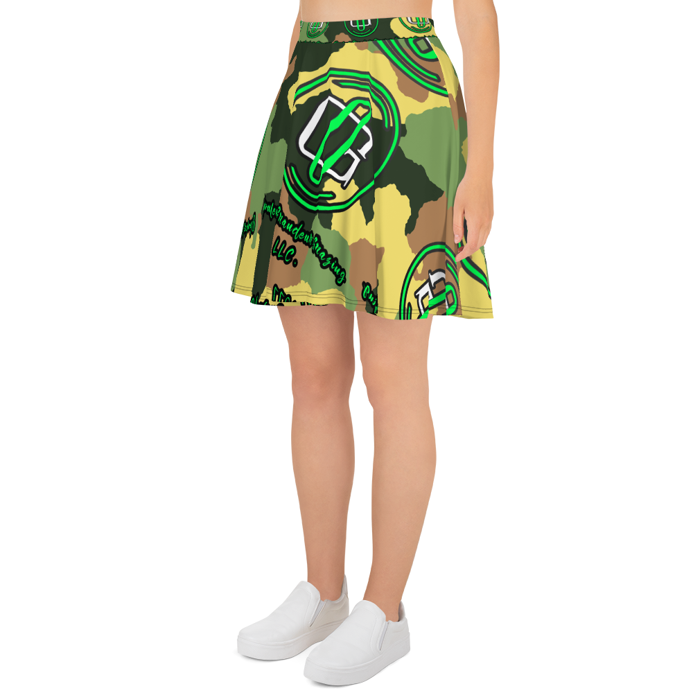 OGG Camo Skater Skirt
